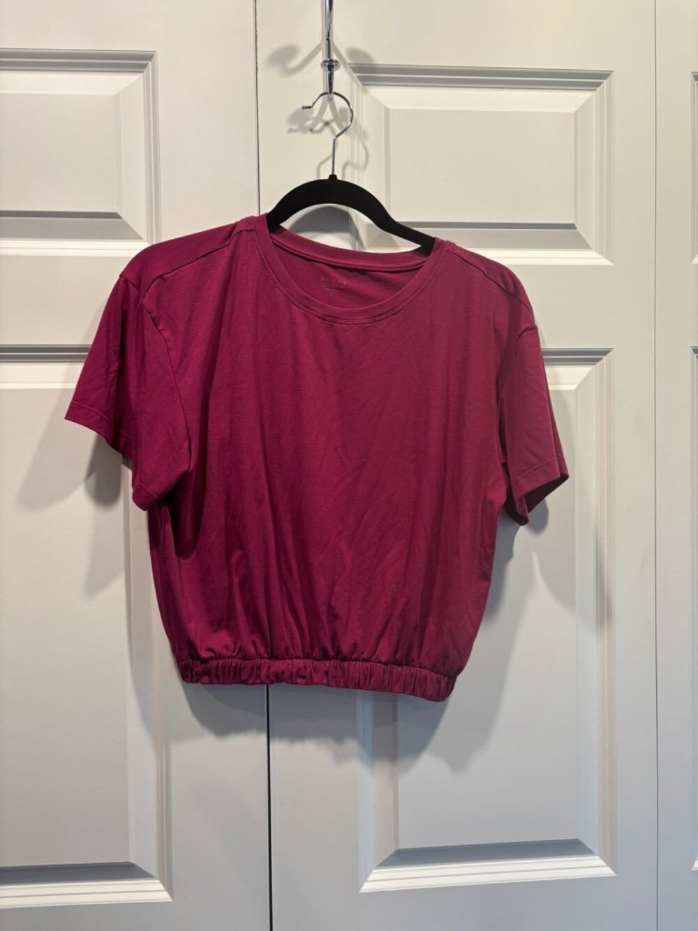 Athleta With Ease Bubble Hem Tee -   Like new – worn once